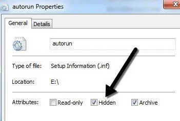 Cách tạo biểu tượng tùy chỉnh cho ổ đĩa Flash hoặc USB 12 ẩn tập tin