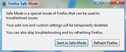 firefox chế độ an toàn