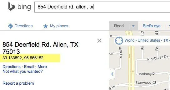 4 cách để tìm tọa độ GPS cho bất kỳ vị trí nào 6 tọa độ bản đồ bing