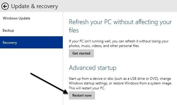 Hướng dẫn cơ bản để sao lưu và khôi phục Windows Registry 36 khởi động nâng cao win 10