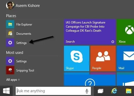 Hướng dẫn cơ bản để sao lưu và khôi phục Windows Registry 32 menu bắt đầu win 10