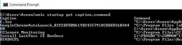chương trình khởi động cmd