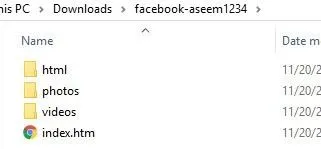 Cách tải xuống ảnh và video trên Facebook 12 tải dữ liệu facebook