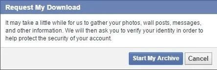 Cách tải xuống ảnh và video trên Facebook 6 yêu cầu tải xuống của tôi