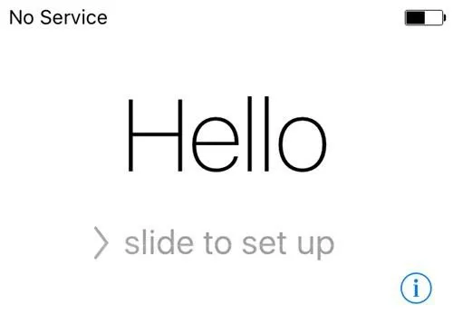 Cách sao lưu, đặt lại hoặc khôi phục iPhone, iPad hoặc iPod của bạn 12 màn hình chào mừng