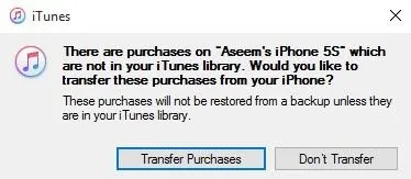 Cách sao lưu, đặt lại hoặc khôi phục iPhone, iPad hoặc iPod của bạn 4 chuyển giao dịch mua
