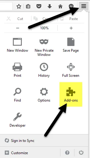 Cách sử dụng Firefox Addons - Hướng dẫn chi tiết 3 settings add-ons