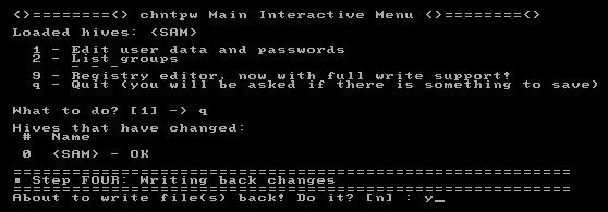 bước 6 lưu dữ liệu