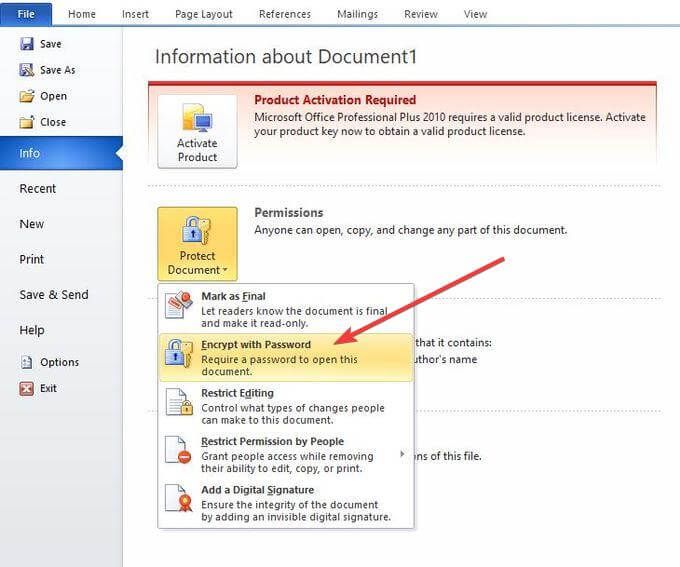 Cách bảo vệ tài liệu Word & PDF bằng mật khẩu 10 Cách bảo vệ tài liệu Word & PDF bằng mật khẩu