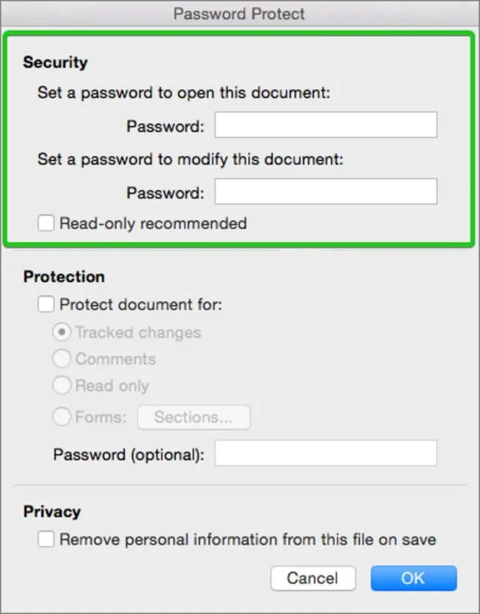 Cách bảo vệ tài liệu Word & PDF bằng mật khẩu 18 Cách bảo vệ tài liệu Word & PDF bằng mật khẩu