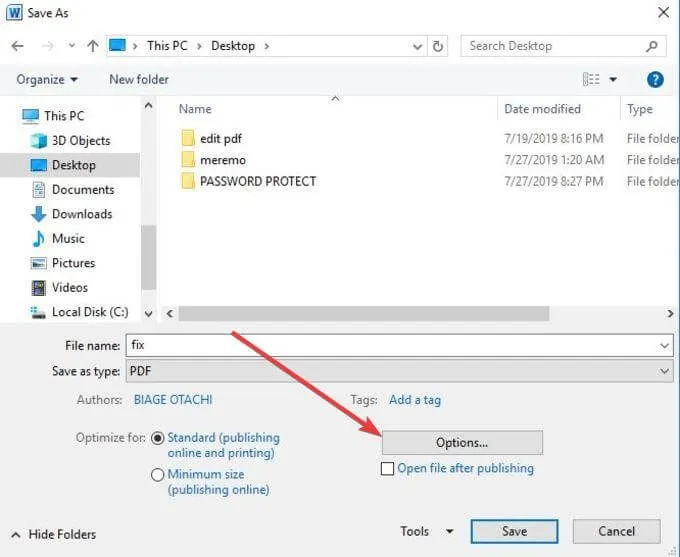 Cách bảo vệ tài liệu Word & PDF bằng mật khẩu 34 Cách bảo vệ tài liệu Word & PDF bằng mật khẩu