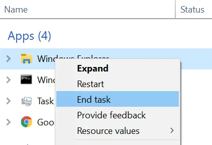 Sửa các biểu tượng trên màn hình bị thiếu hoặc bị biến mất trong Windows 12 Sửa các biểu tượng trên màn hình bị thiếu hoặc bị biến mất trong Windows