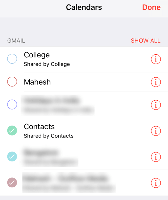 iOS không đồng bộ hóa tất cả lịch Google với iPhone? 4 iOS không đồng bộ hóa tất cả lịch Google với iPhone?