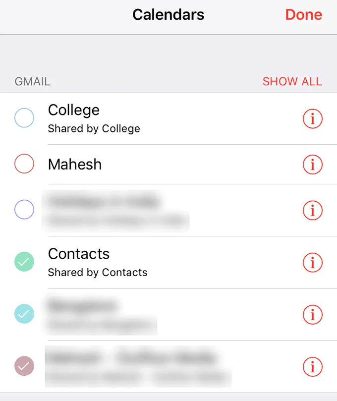 iOS không đồng bộ hóa tất cả lịch Google với iPhone? 4 iOS không đồng bộ hóa tất cả lịch Google với iPhone?