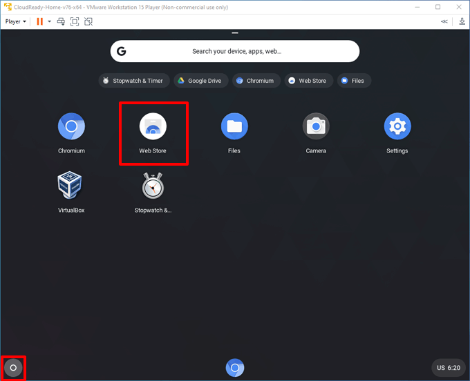 Cách cài đặt Chrome OS trong VMWare 18 Cách cài đặt Chrome OS trong VMWare