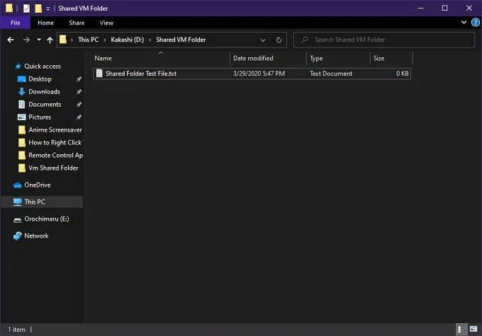 Chia sẻ thư mục giữa máy chủ và hệ điều hành khách trong VirtualBox 8 Chia sẻ thư mục giữa máy chủ và hệ điều hành khách trong VirtualBox