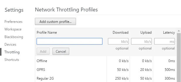 Cách mô phỏng kết nối Internet chậm để kiểm tra 8 thêm cấu hình điều chỉnh mạng