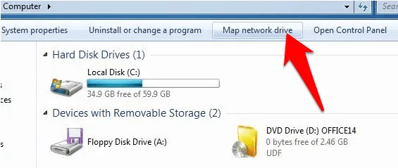 Cách lập bản đồ ổ đĩa mạng trong Windows 30 Cách lập bản đồ ổ đĩa mạng trong Windows