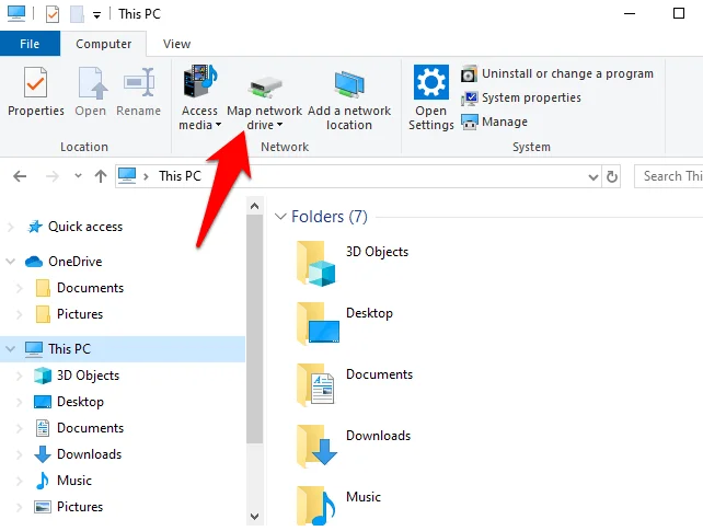 Cách lập bản đồ ổ đĩa mạng trong Windows 12 Cách lập bản đồ ổ đĩa mạng trong Windows