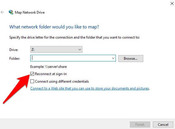 Cách lập bản đồ ổ đĩa mạng trong Windows 18 Cách lập bản đồ ổ đĩa mạng trong Windows
