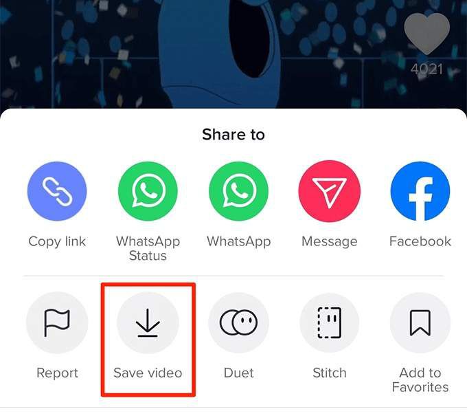 Cách tải xuống video TikTok 4 Cách tải xuống video TikTok