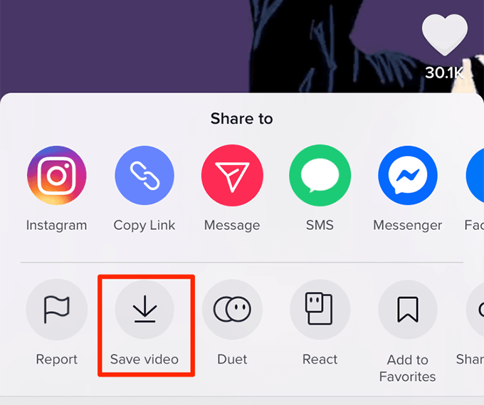 Cách tải xuống video TikTok 28 Cách tải xuống video TikTok