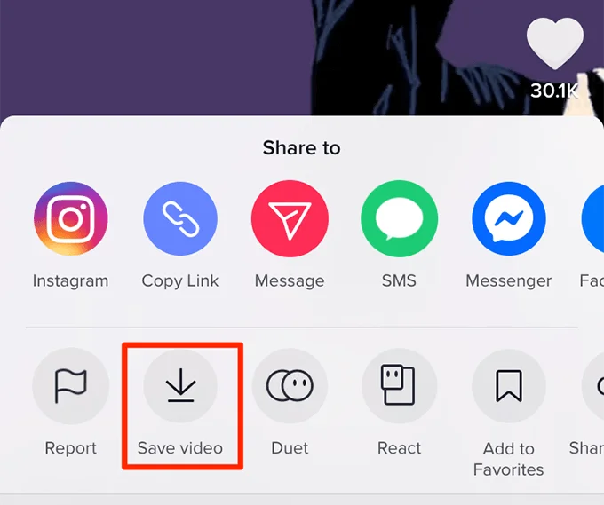 Cách tải xuống video TikTok 28 Cách tải xuống video TikTok