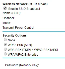 Sự khác biệt giữa WPA2, WPA, WEP, AES và TKIP là gì?