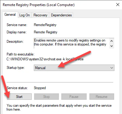 Cách kết nối với Cơ quan đăng ký từ xa trong Windows 7 và 10