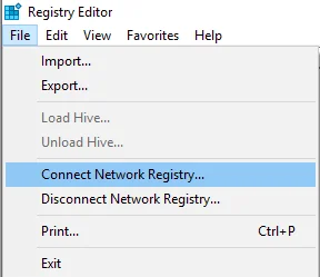 Cách kết nối với Cơ quan đăng ký từ xa trong Windows 7 và 10