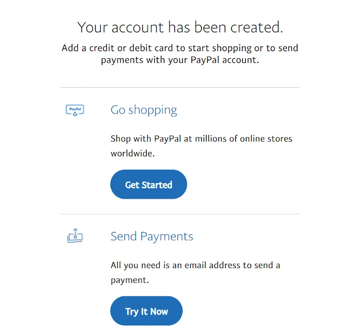 Cách thiết lập tài khoản PayPal