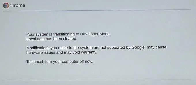 HDG giải thích: Chế độ nhà phát triển Chromebook là gì và công dụng của nó là gì? 2 HDG giải thích: Chế độ nhà phát triển Chromebook là gì và công dụng của nó là gì?