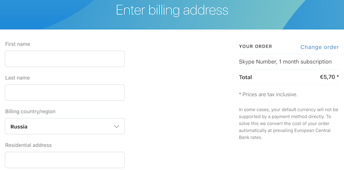 Cách lấy số điện thoại Skype của riêng bạn 14 Cách lấy số điện thoại Skype của riêng bạn