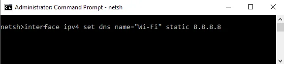 Thay đổi địa chỉ IP và máy chủ DNS bằng Command Prompt 18 Thay đổi địa chỉ IP và máy chủ DNS bằng Command Prompt