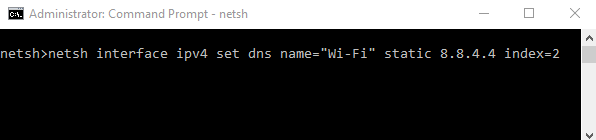 Thay đổi địa chỉ IP và máy chủ DNS bằng Command Prompt 20 Thay đổi địa chỉ IP và máy chủ DNS bằng Command Prompt