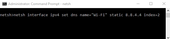 Thay đổi địa chỉ IP và máy chủ DNS bằng Command Prompt 20 Thay đổi địa chỉ IP và máy chủ DNS bằng Command Prompt