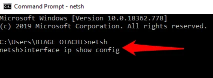 Thay đổi địa chỉ IP và máy chủ DNS bằng Command Prompt 16 Thay đổi địa chỉ IP và máy chủ DNS bằng Command Prompt