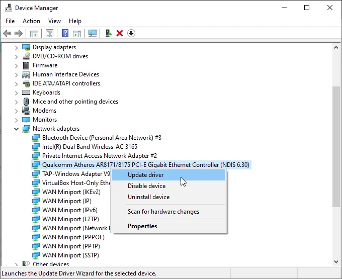 “Ethernet không có cấu hình IP hợp lệ” nghĩa là gì? 10 “Ethernet không có cấu hình IP hợp lệ” nghĩa là gì?