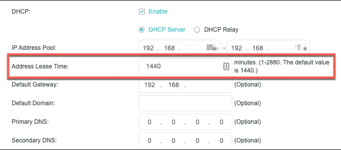 Thời gian thuê DHCP là gì và cách thay đổi thời gian 14 Thời gian thuê DHCP là gì và cách thay đổi thời gian