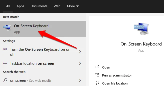 8 cách để bật bàn phím ảo trên Windows 10 14 8 cách để bật bàn phím ảo trên Windows 10