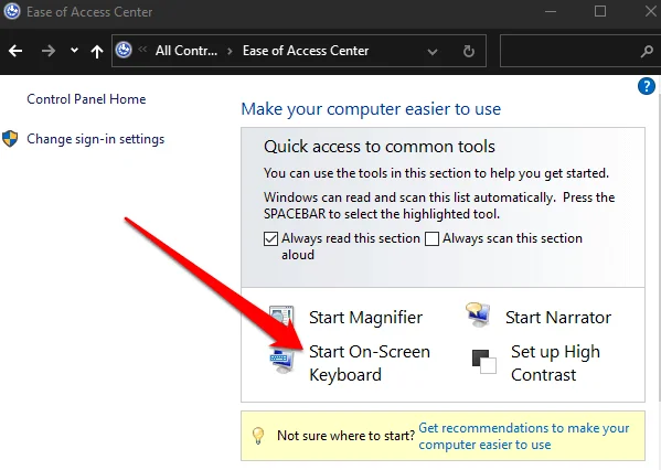 8 cách để bật bàn phím ảo trên Windows 10 36 8 cách để bật bàn phím ảo trên Windows 10
