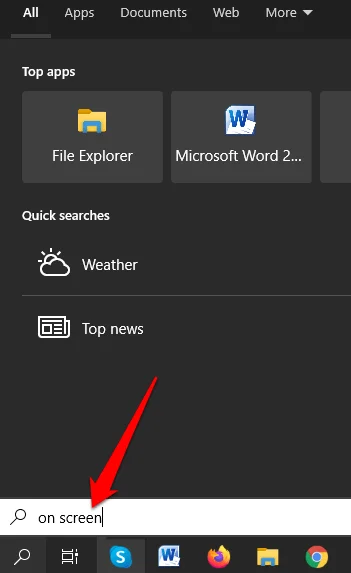 8 cách để bật bàn phím ảo trên Windows 10 12 8 cách để bật bàn phím ảo trên Windows 10