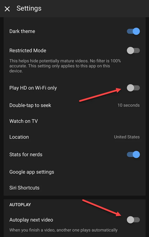 4 cách để giảm thiểu việc sử dụng dữ liệu trong ứng dụng YouTube 10 4 cách để giảm thiểu việc sử dụng dữ liệu trong ứng dụng YouTube
