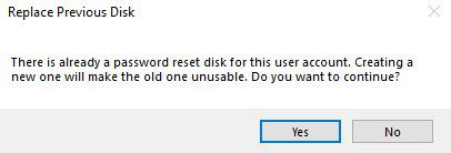 Cách tạo và sử dụng đĩa đặt lại mật khẩu trong Windows 10 26 Cách tạo và sử dụng đĩa đặt lại mật khẩu trong Windows 10