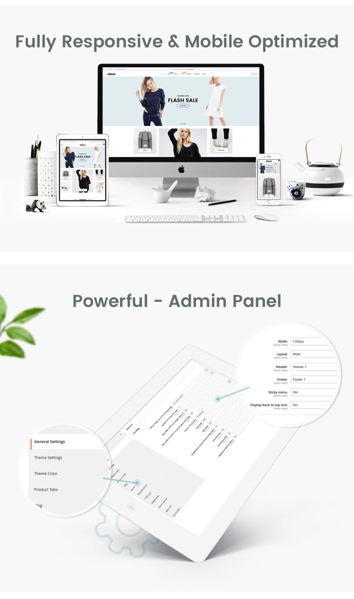 Claue - Sạch sẽ, Magento tối thiểu 2 và 1 Theme - 11
