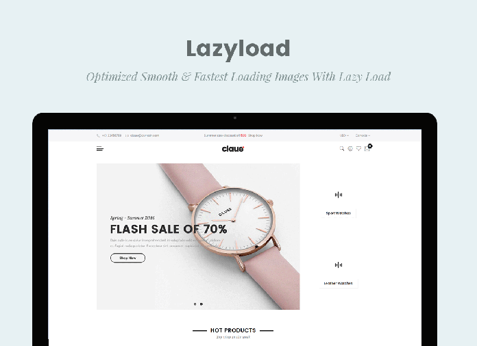 Claue - Sạch sẽ, Magento tối thiểu 2 và 1 Theme - 18