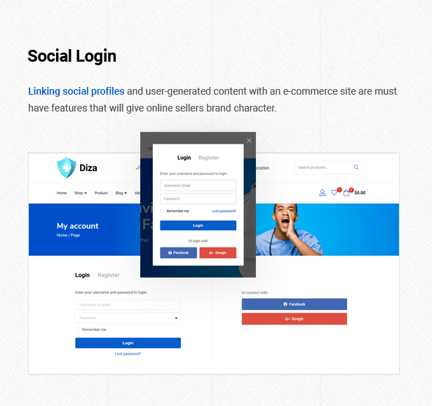 Diza - Cửa hàng dược phẩm Elementor WooCommerce Theme - 17