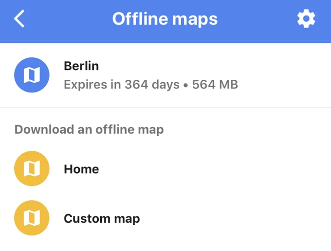Cách tải xuống Google Maps ngoại tuyến khi bạn không có Internet 18 Cách tải xuống Google Maps ngoại tuyến khi bạn không có Internet