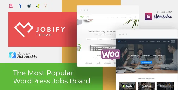 Tải xuống: Jobify - Job Board WordPress Theme | Chủ đề hay nhất 1 01 bản xem trước lớn. bản xem trước lớn