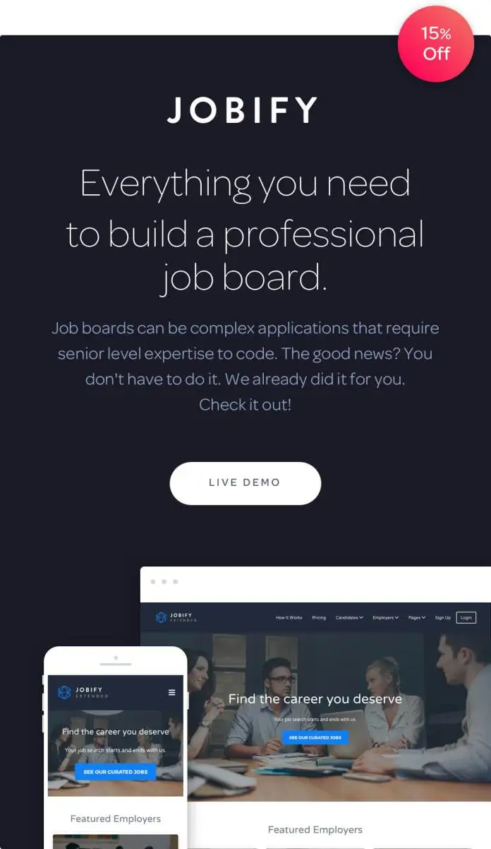 Tải xuống: Jobify - Job Board WordPress Theme | Chủ đề hay nhất 6 Jobify - Job Board WordPress Theme - 5